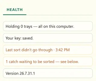 NDK Sorter Error